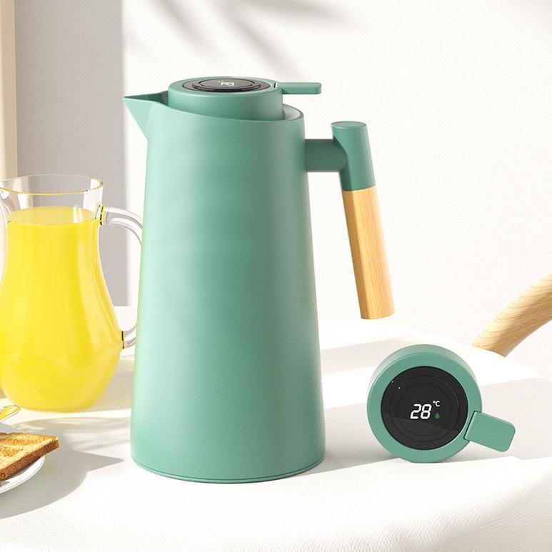 

Кавник та термос Nordic Glass: Ізольований чайник великої місткості 1L