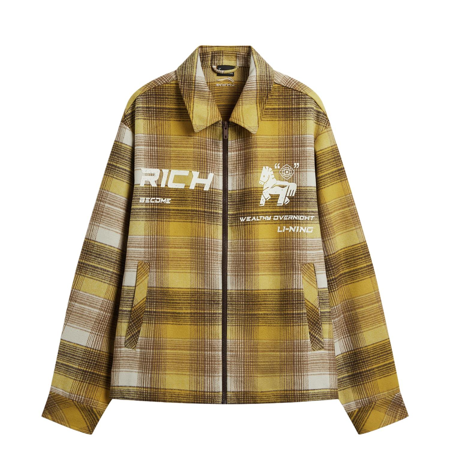 Li-Ning Куртка-бомбер с вышивкой и буквой, унисекс, AFDWF85-2 2XL