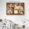 Kitchen Flower Diamond Embroidery Diy Diamond Painting Kits for Square Full Drill Rhinestone