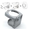 Car Door Back Seat Cup Drink Holder Universal Adjustable Folding Cup Drink Holder Mount Car Drinks Cup Holder Drink Mount