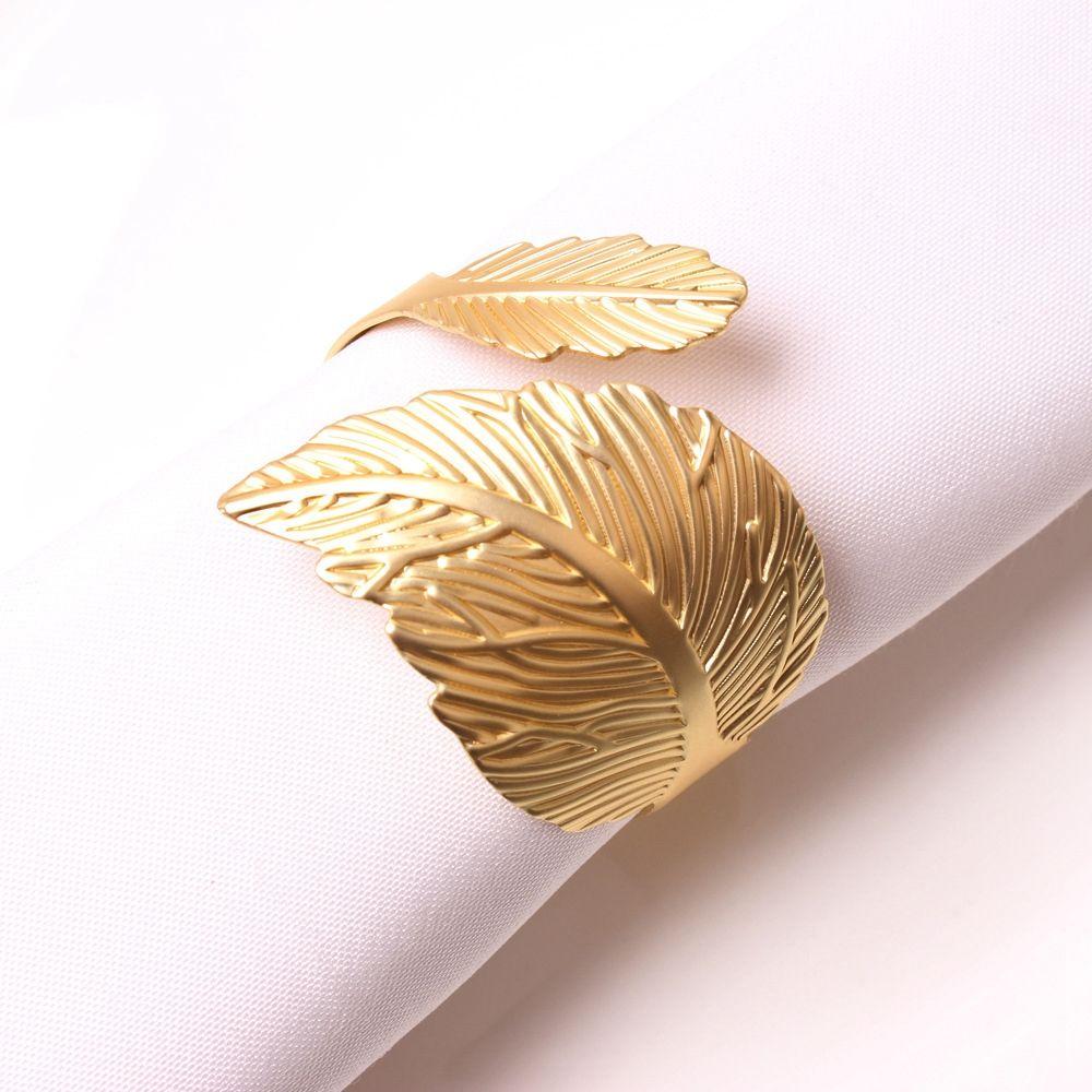 Wedding Banquet Wedding Party Napkin Holder Napkin Rings Tissue Ring Table Supplies Napkin Buckle