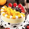 Bolo de Aniversário com Frutas Frescas