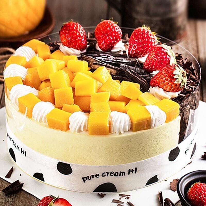 Fresh Fruit Birthday Cake