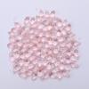 100x Crystal Glass Faceted Beads Charm Pendants Drilled DIY Craft Clear