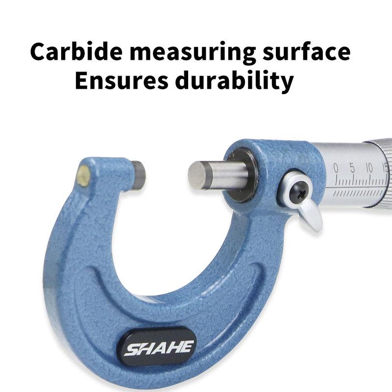 SHAHE High Quality 0.01mm Micrometer Caliper Gauge Outside Micrometer Measuring Tools