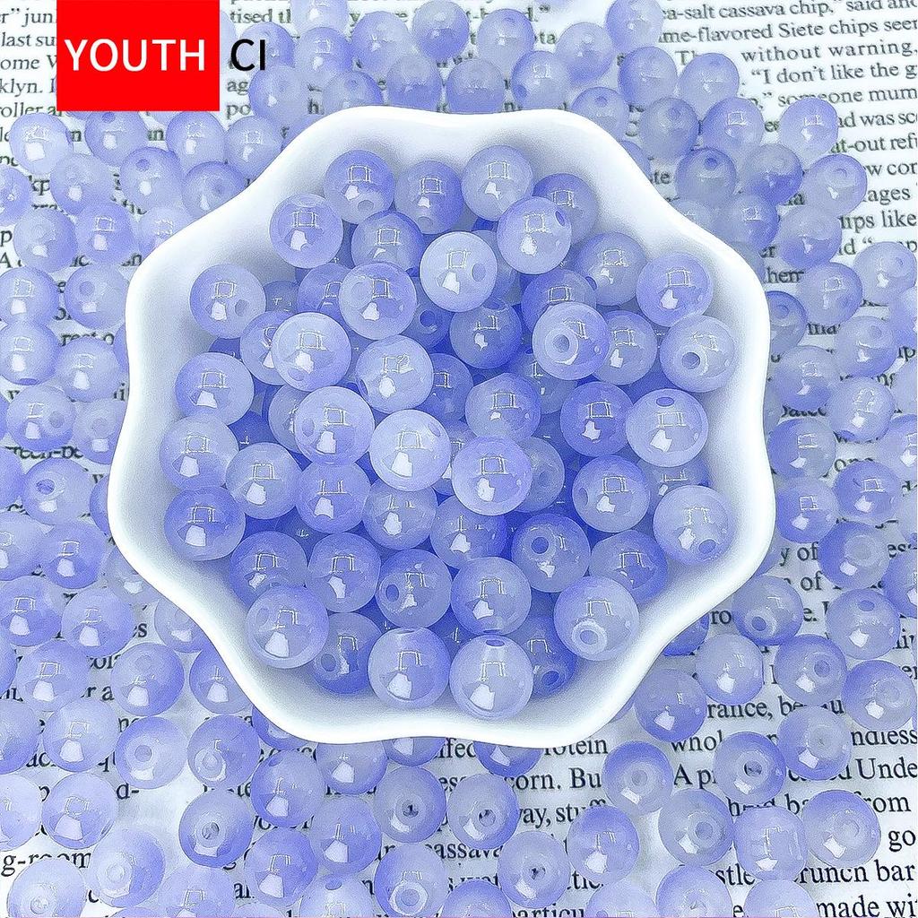 Handmade Glazed Crystal Glass Beads for DIY Jewelry & Bracelet Making