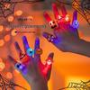 Creative Luminous Halloween Necklace & Brooch Set: Pumpkin Lamp, Glitter Ring, Stylish Kids' Christmas Gift