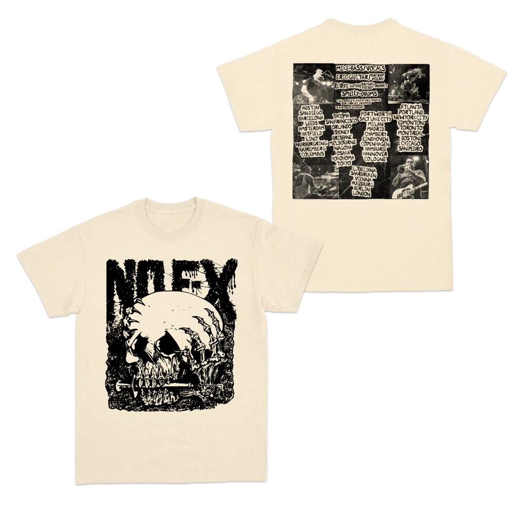 NOFX Punk Band Album Rock Shark Casual Tshirt Mens and Womens Luxury Band Brand