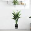 Künstliche Bananenpflanze für Reisende Wandaufkleber Topfpflanze Grün Wohnkultur für Schlafzimmer Wohnzimmer Eingang Wanddekoration
