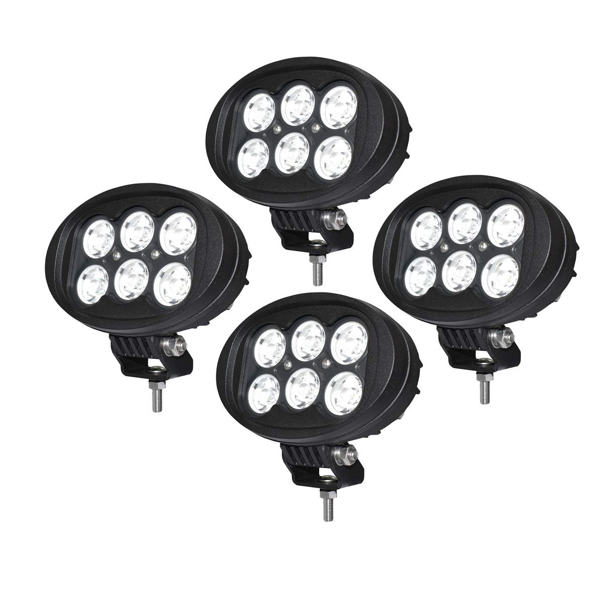 

Lightronic Narrow Angle LED 155mm Fog 6000K White IP68 Compatible with for and 4-Piece Searchlight, 60W, Diameter, Light, Light, 6000LM, Waterproof, білий