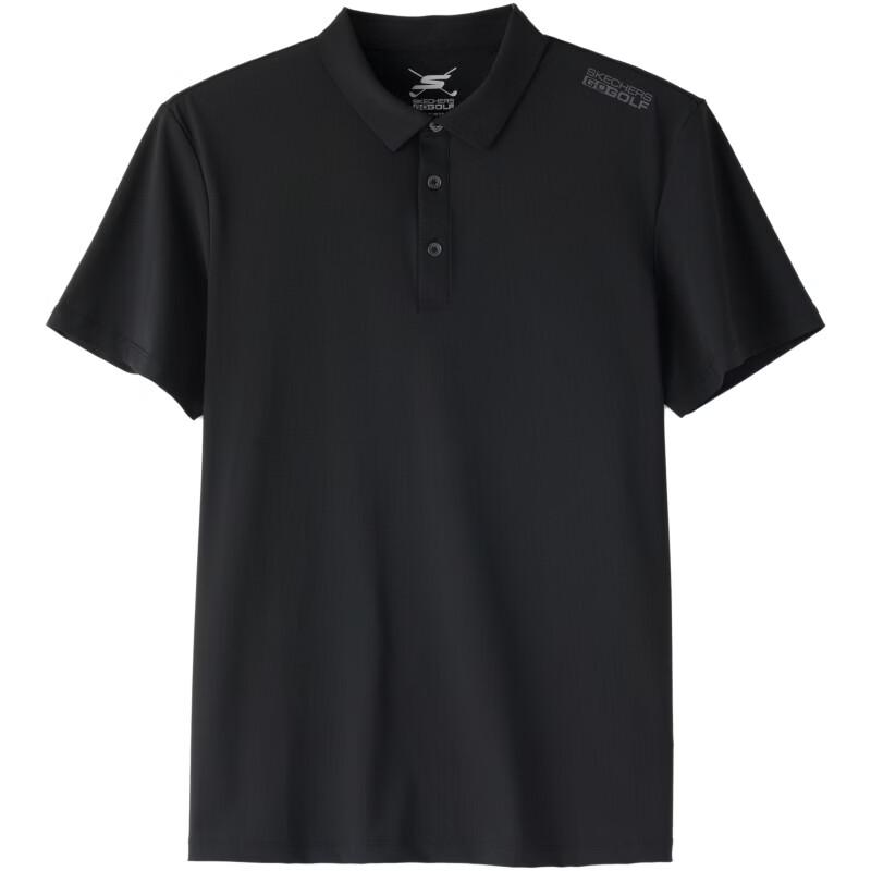 Skechers Sport Business Casual Breathable Comfortable Short Sleeve Polo Shirt Men tops P226M203-03K8