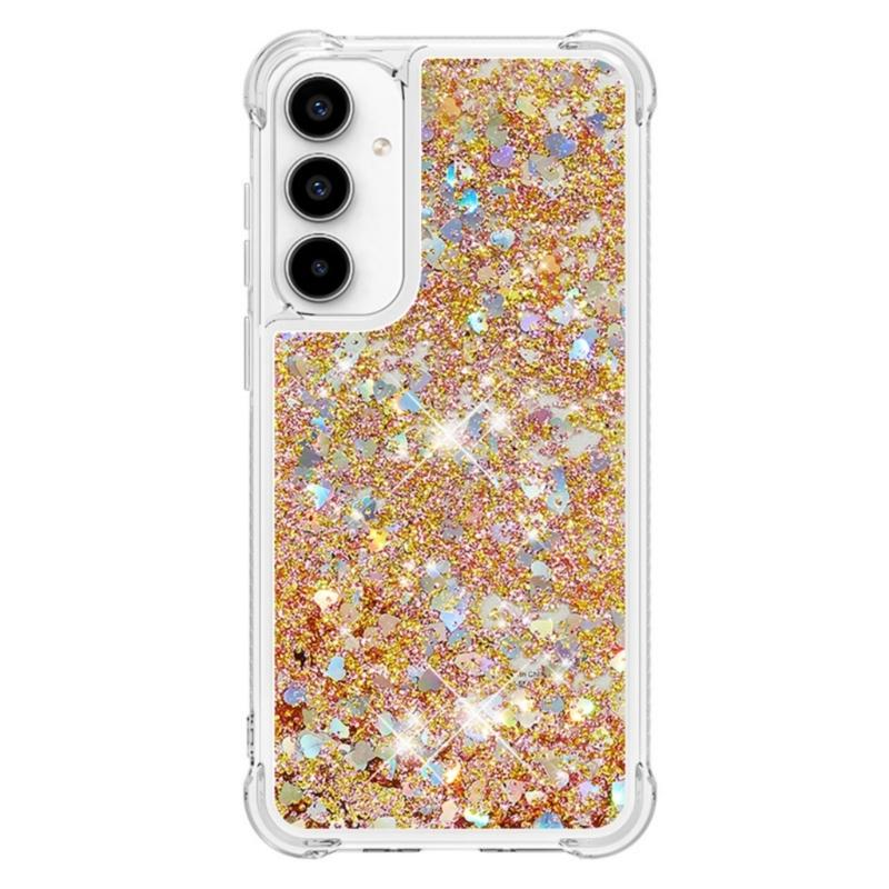 Phone Protective Shell Glittering Liquid Case for A53/A56 Scratchproof Housing Cover Phone Protector Case Shockproof