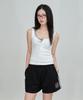 Odeumin Lace Jersey Shorts (Black)