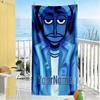 Incredibox Customize Text Beach Towel Super Soft Microfiber Quickdry Fabric Perfect for Traveling Yoga Camping and Swimming