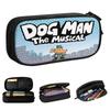 Astuccio Cartoon Anime Dog Man Borsa Portapenne alla Moda Ragazza Ragazzo Grande Capacità Studenti Regalo Scolastico Astucci