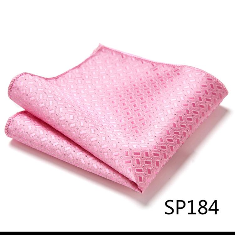 Guangzhou 1200-Pin High-Density Men'S Elegant Retro Business Suit Jacquard Pocket Towel Square Towel