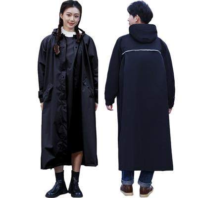 Raincoat for Bicycles Double Visor For School and Nursery Rain Double Super Water Reflective Disaster Clear Backpack Pocket Included [LLWAAV] Women's