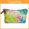 Man Tuo Lotus Makeup Bag Floral Clutch Multifunctional Travel Storage Toiletry Bag
