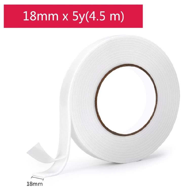 5 Roll Double-Sided Foam Tape Self-Adhesive Tape Easy to Use for School Office