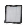 Black RV Breathable Mesh Screen With 75% Sun Shade And 16.25 Mesh Density For Roof Ventilation Protection 41x41c