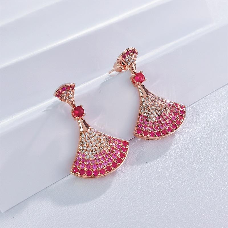 Skirt Gold-plated Rose Gold Gypsy Fan-shaped Personalized Fashion Lady Skirt Accessories
