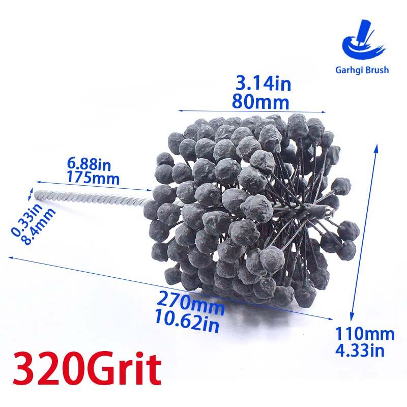 HOT SALE 105MM Cylinder Hone Brushes Flexible Bore Rotary Honing Tool Engine Camshaft Motorcycle Car Grinding Deburring Metal