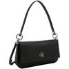 New CALVIN KLEIN Synthetic Material Shoulder Bag Women's Space Black 4K3000G-UB1
