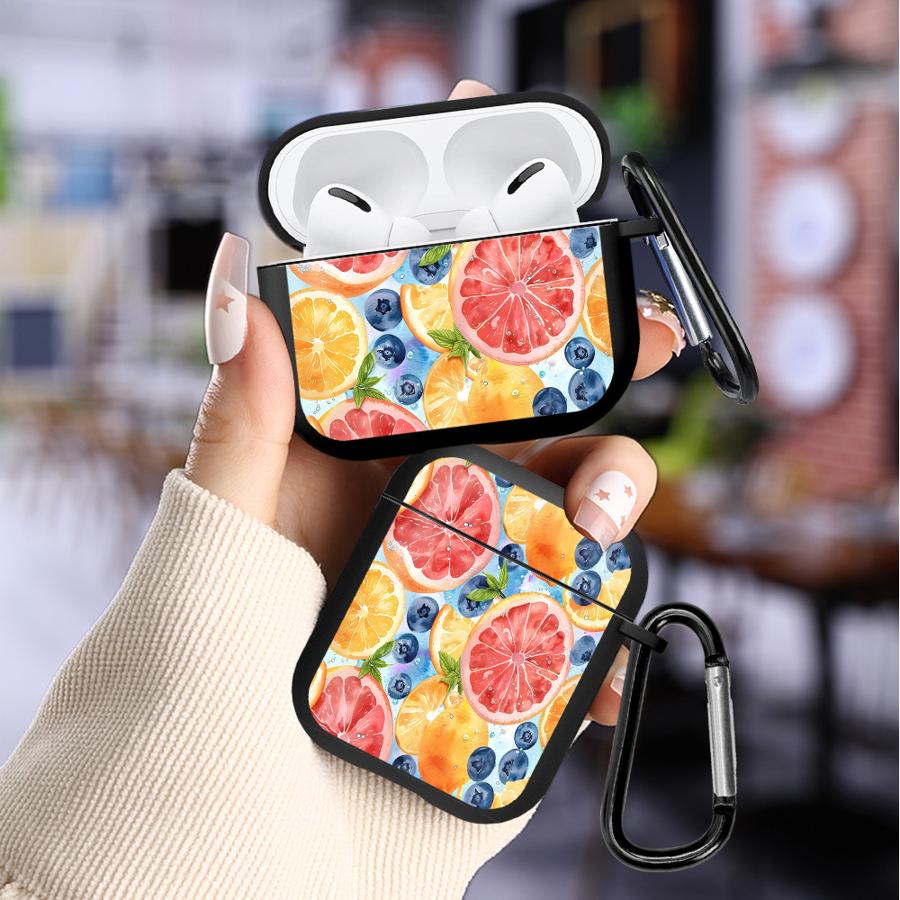 Summer Fruit Case For Airpods Pro3 4 3 Pro2 2 1 Pro Earphone Cases Cover