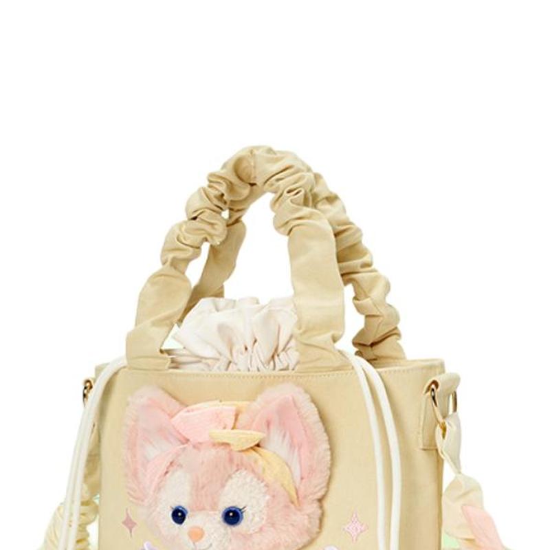 New Disney 2025 Spring Festival Duffy And Friends Fabric Shoulder Bag, Crossbody Bag, Handbag Regular Women's Beige 400060447669