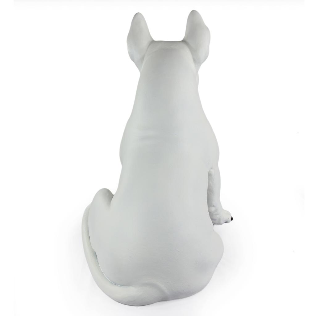 Bulterier, Bull Terrier Iii - Statuetka Psa W Naturalnym Rozmiarze, Figura W Skali 1:1, Posąg Do Ogrodu Marki Art-Dog