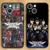 BABYMETAL Rock Band Phone Case For iPhone15,14,13,12,11,Pro,Max,Plus,Mini,X,XS,XR,8,7,6,S,Plus,SE Soft Black Case