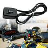 Motorcycle LED Switches Easy Easy Installation Plastic Weatherproof Design For Enhanced Night Visibility And Universal Fit