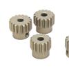 0.6M Pinion Gear Set Aluminium Alloy 3.175mm Hole 13T 14T 15T 16T 17T Pinion Motor Gear for SCX10 TRX4 1/8 1/10 Crawler