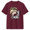 Vintage T Shirt Summer Anime Douma Upper Fashion T Shirts Pure Cotton Tee Shirt for Unisex Awesome Plus Size Short Sleeve Tees