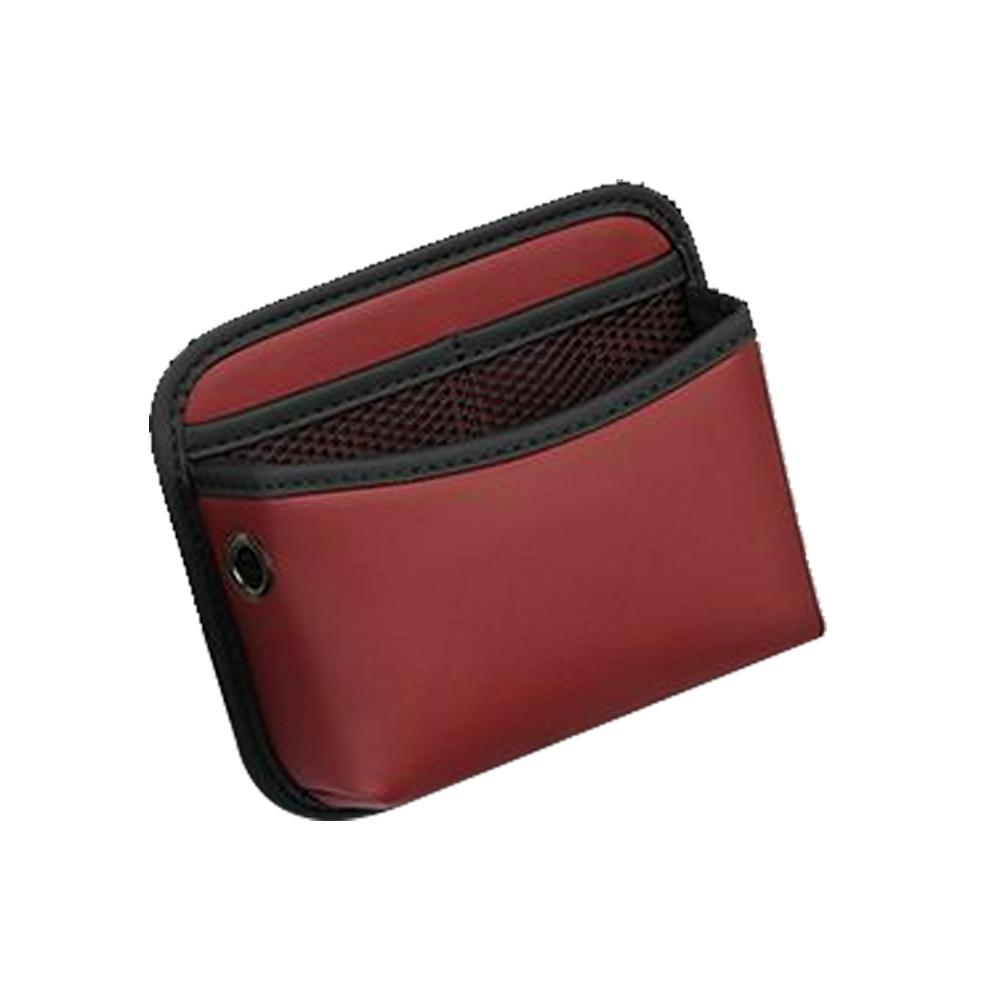 Car Door Side Storage Bag,PU Leather Auto Mesh Pocket Organizer for Card,Phone,Sunglasses,Universal Car Interior Accessory