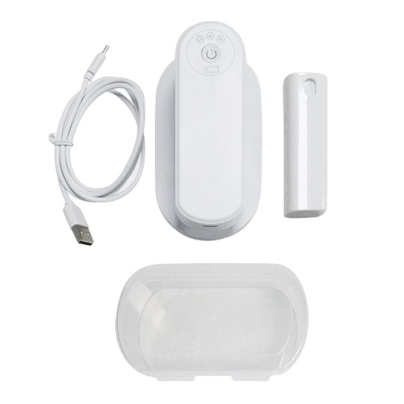 

Lightweight Miniature Steamer with Rotatable Handle Rechargeable Ironing Machine Handheld Iron for Home and Travel Use 1