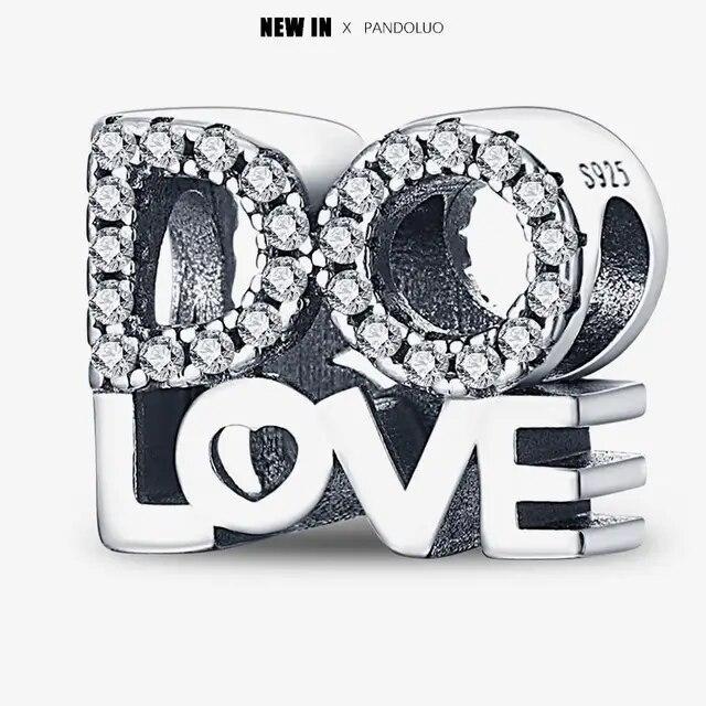 2024 Original New In Fairy Tale Town Series Round Heart Shaped Beads FitNew Bracelet 925 Silver Women Bead DIY Jewelry Gift