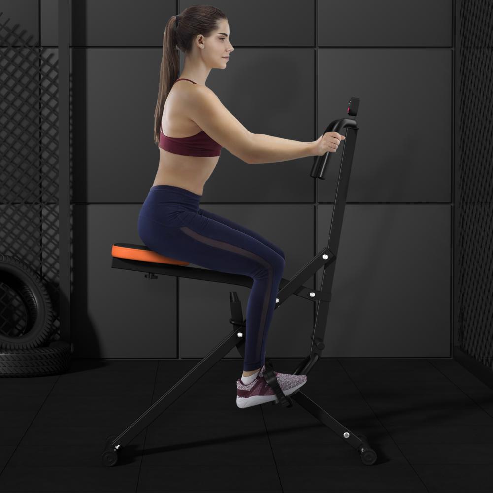 Fitness Bicycle Indoor Cycling Trainer Spinning Bike Home Use Gym Equipment Exercise Bike Foldable Waist Trainer For Home