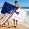 MSV Duisburg Print Strandtuch, Großes Weiches Schnelltrocknendes Handtuch für Strand Camping Schwimmen