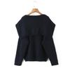 French Autumn Gentle Style Soft Knitwear Pullover and Shawl Two-Piece Set Sweater Top