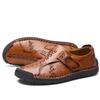 Men’s Moccasins Handmade Slip On Driving Shoes Comfort Flats Casual Shoes Plus Size Leather Shoes for Men Over Sized
