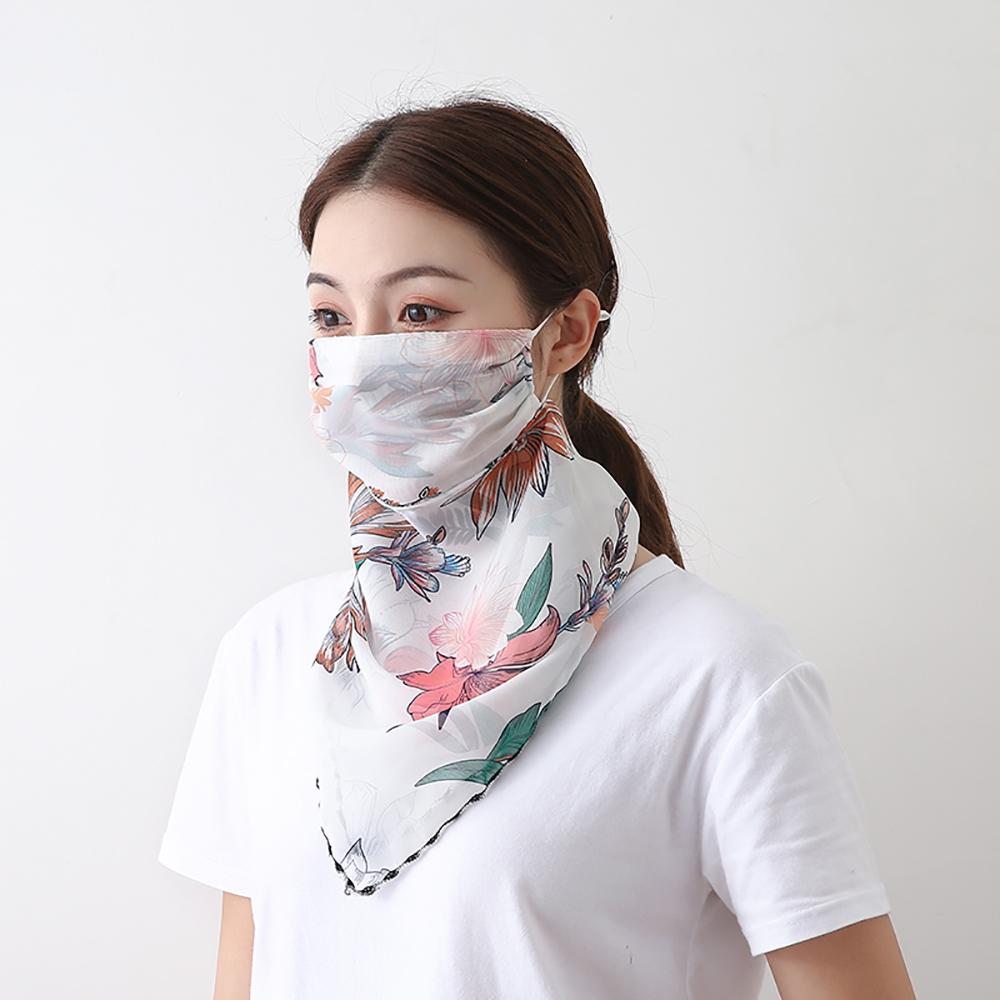 Stylish Lightweight UV Protection Scarf Neck Shawl for Outdoor Adventures