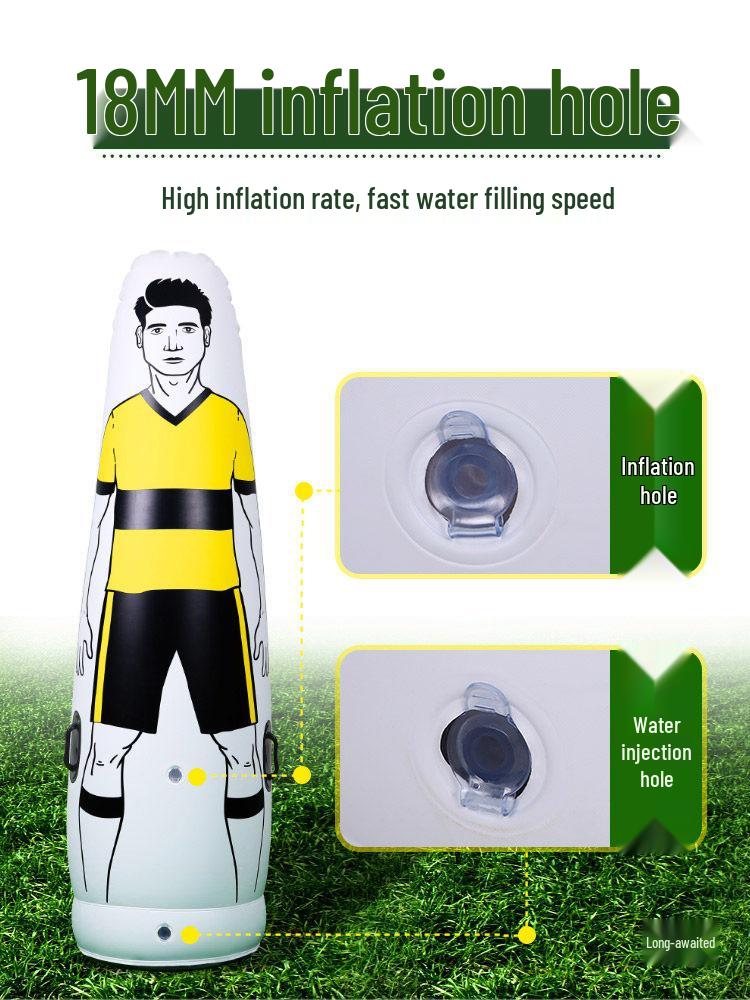 Roly-Poly Inflatable Training Wall Free Kick Target Dummy.