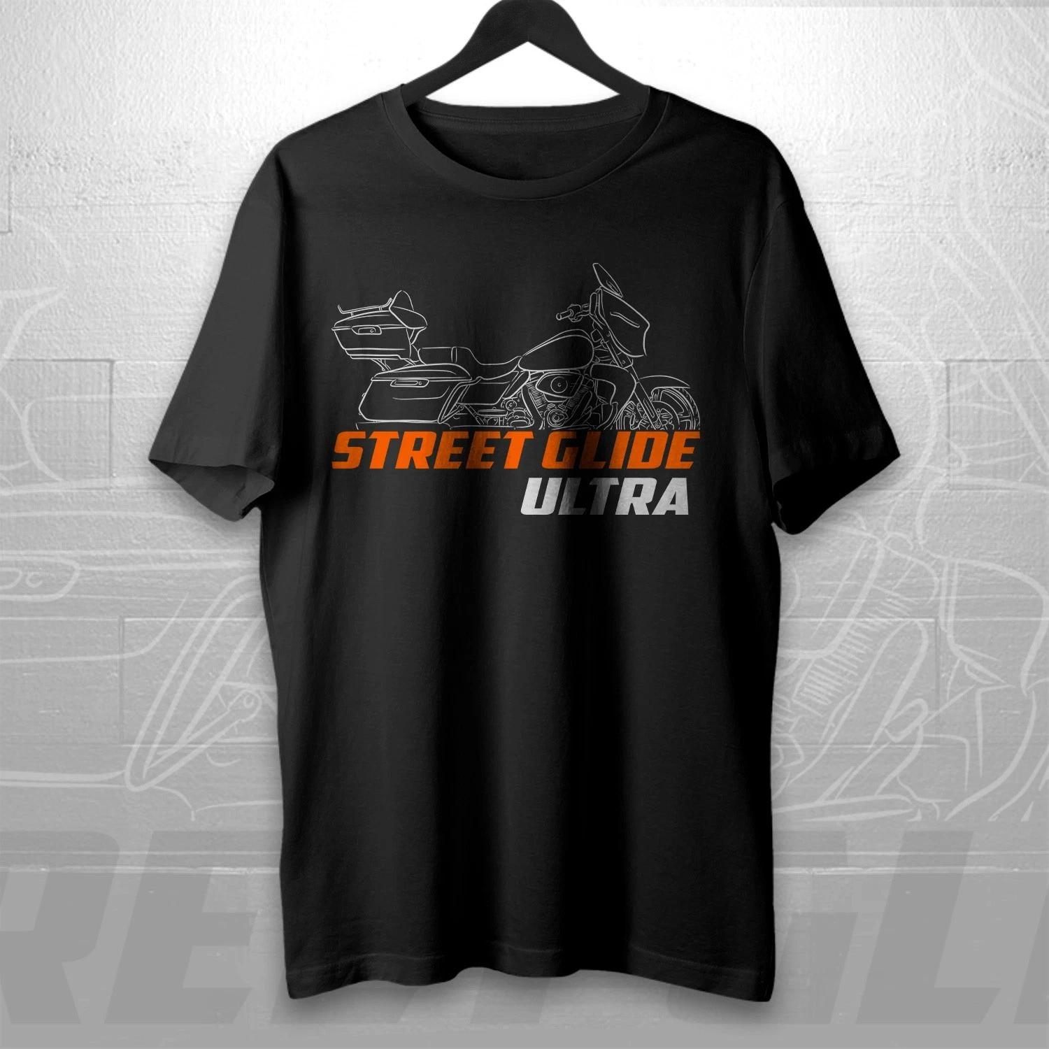 Harley-Davidson Street Glide Ultra 2025 Motorcycle T shirt for Riders L