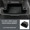 For 2021-2025 Suzuki SOLIO/SOLIO BANDIT Center Console Storage Box Car Tray Organizers Accessories Tidying Black