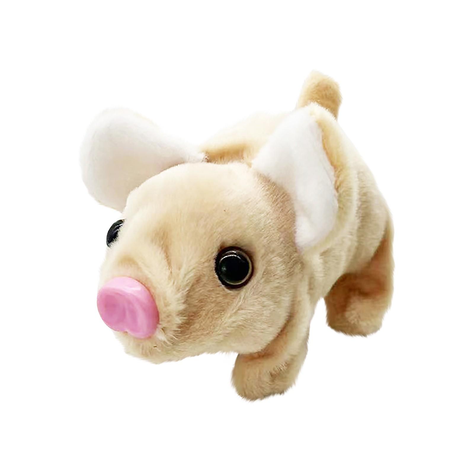 

Плюшевый электрический маленький питомец может прыгать и лаять детский игровой домик электрическая игрушка для питомца One Size коричневый