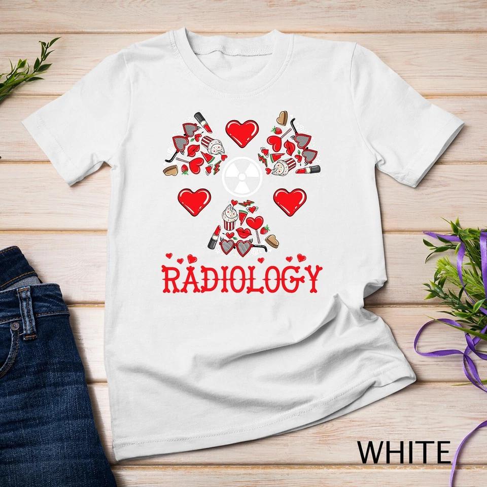 Valentine Couple Radiology Rad Tech Radiologist Xray T-Shirt Unisex T-shirt 11 3XL