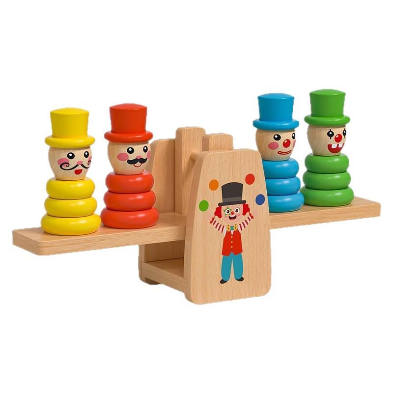 Kids' Balance Scale Toy for Math Skills and Parent-Child Interaction - Perfect Gift for Children's Day