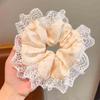 Girls' Princess Flower Hair Scrunchies for Buns and Ponytails