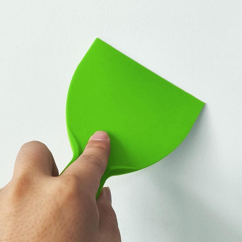 Multipurpose Plastic Scraper Kit Including Putty Blade Tooth Scraper and Corner Trowel Set For Construction Workers